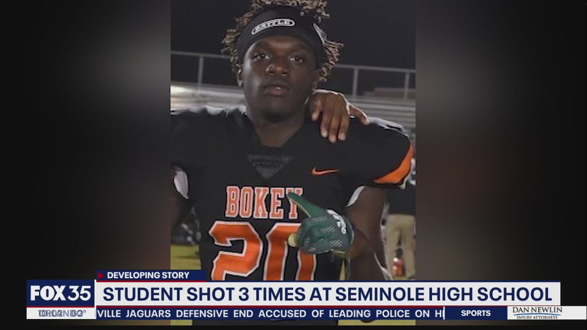 Seminole High student shot 3 times recovering after surgery